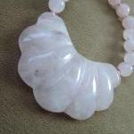 Sale Vintage Rose Quartz N..