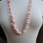 Sale Vintage Beaded Neckla..