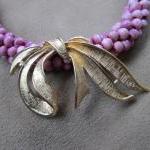 Sale Gold Bow With Purple ..