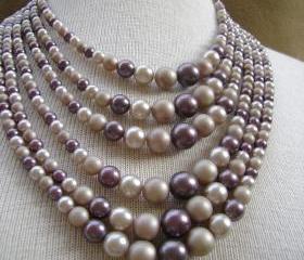 Sale Vintage 1950s Mad Men Pearl Necklace