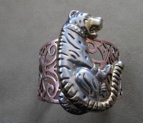 Sale Animal Cuff Bracelet - One of a kind