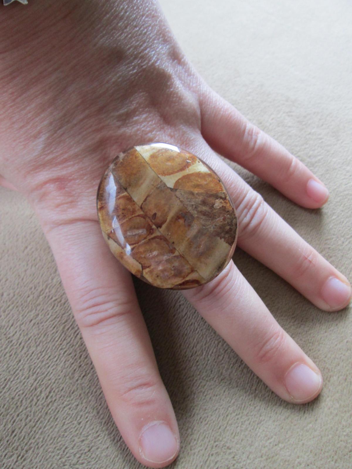 Sale Turtle Shell Ring Adjustable